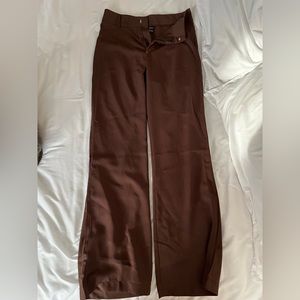 Brown dress pants
